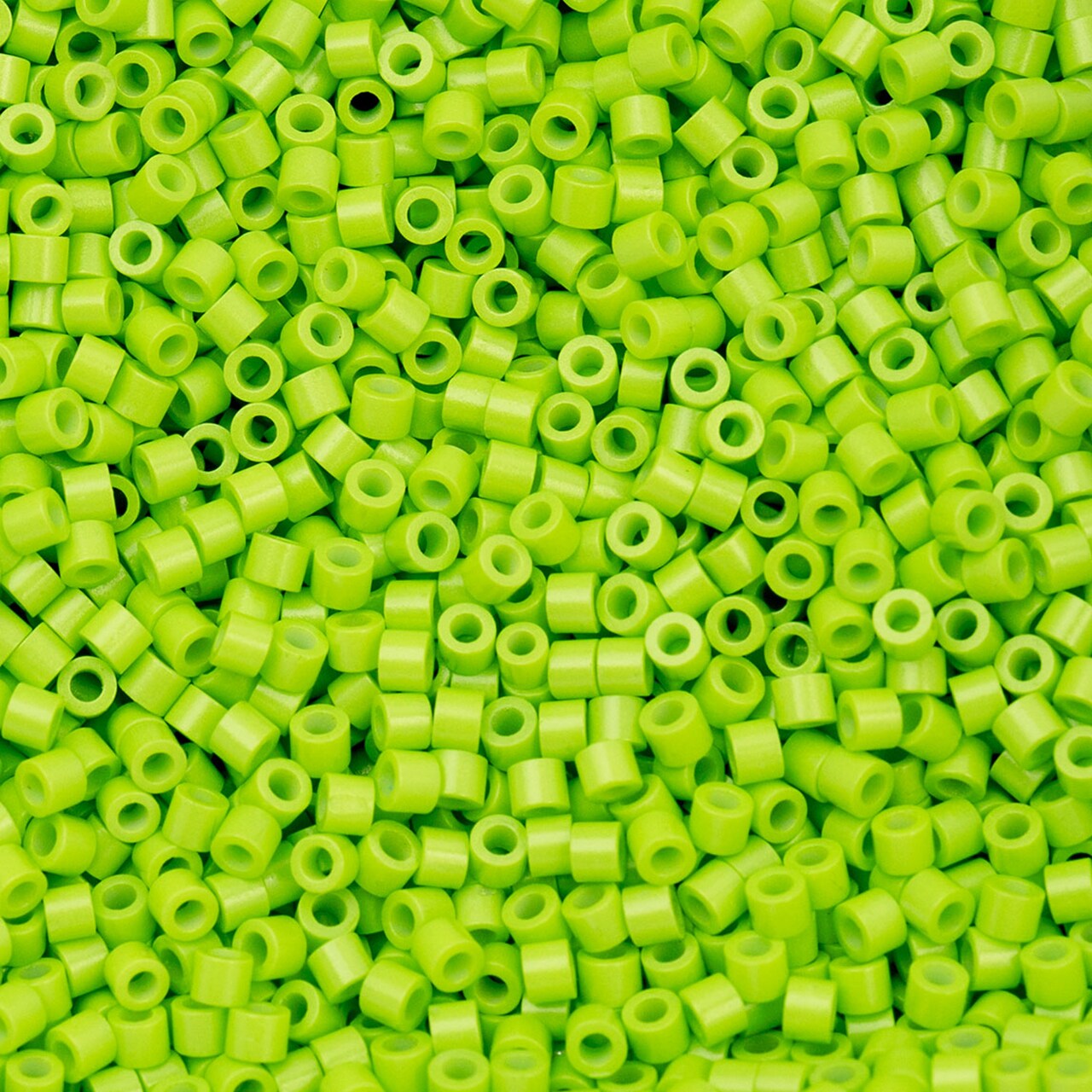 John Bead Neon Colors Cylin Beads 11/0 Glass Cylindrical Seed Beads, 25g